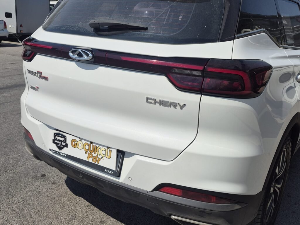 Chery Tiggo 7 Pro Boyasız Göçük Düzletme İşlemi - Sonrası