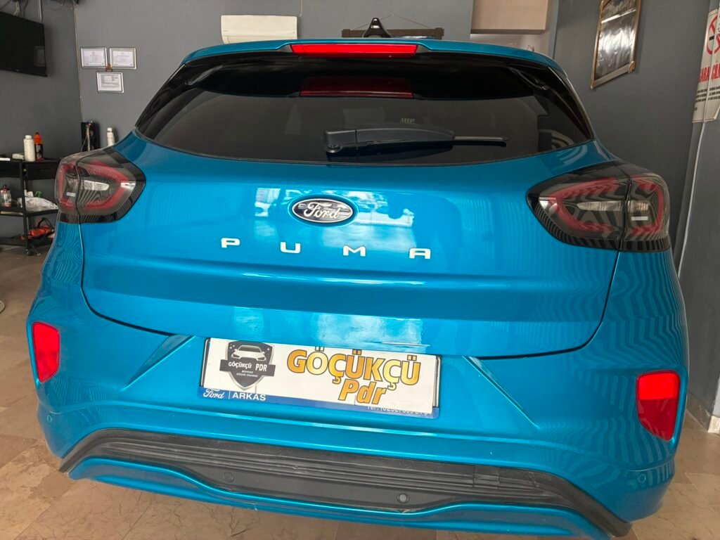 Ford Puma Boyasız Göçük Düzletme İşlemi - Sonrası