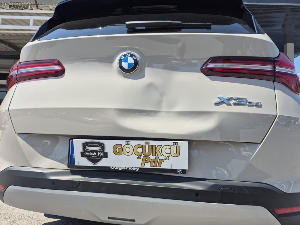 Bmw X3 Boyasız Göçük Düzeltme İşlemi - Öncesi